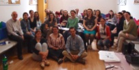 Still smiling after a weekend's workshops on teaching pronunciation and listening