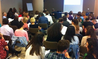 A full house in Albacete, CastillaLa Mancha, as teachers come up to speed with the revised ISE.